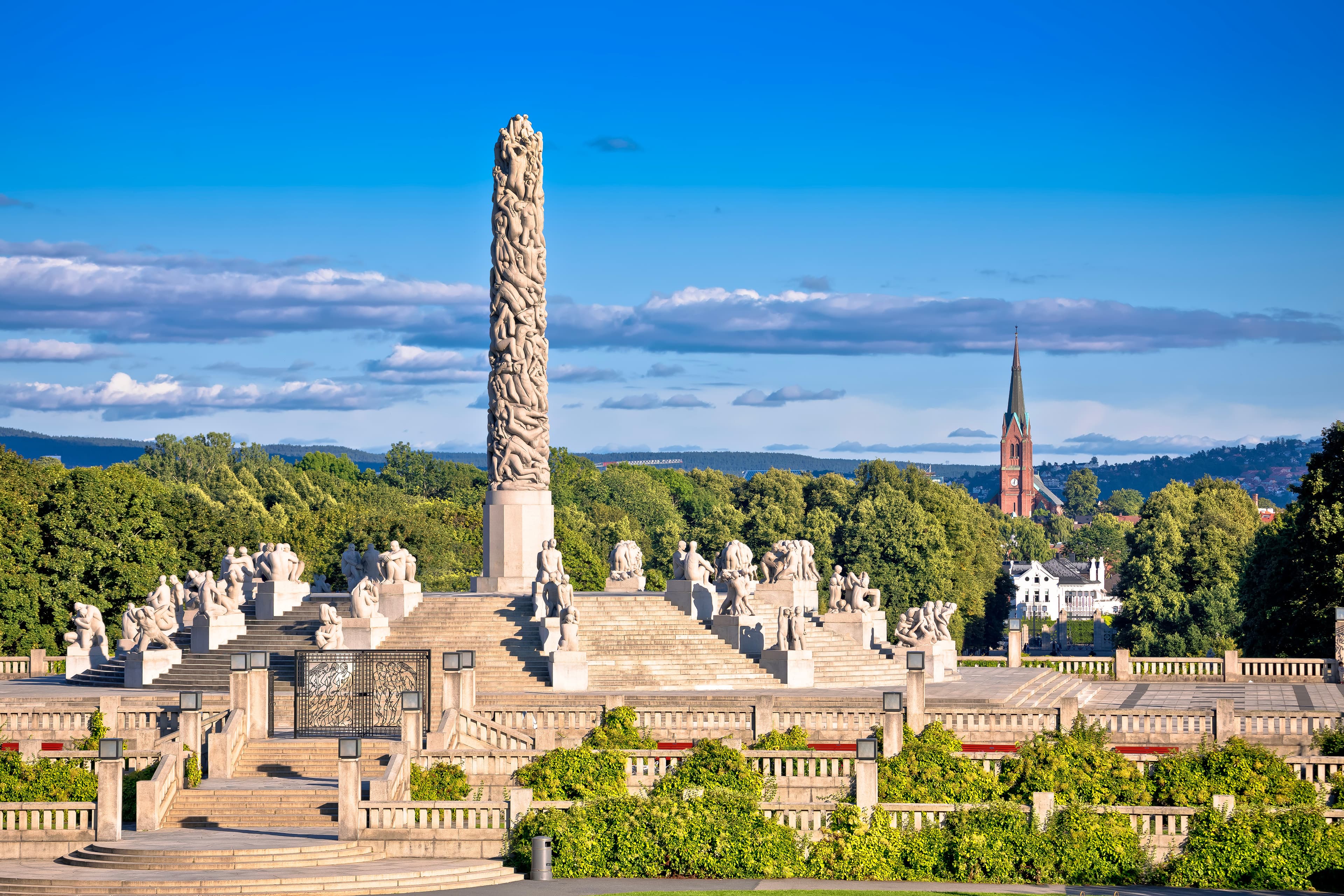 Vigeland sculpture park, Oslo, Norway